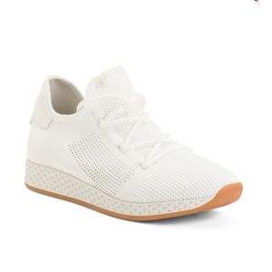 Women’s Walking Sneakers Urban Sport by JSlides Ophelia White Mesh Size 9 NIB